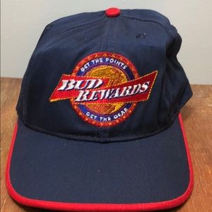 Vintage Budweiser Bud Rewards Hat Ball Cap…